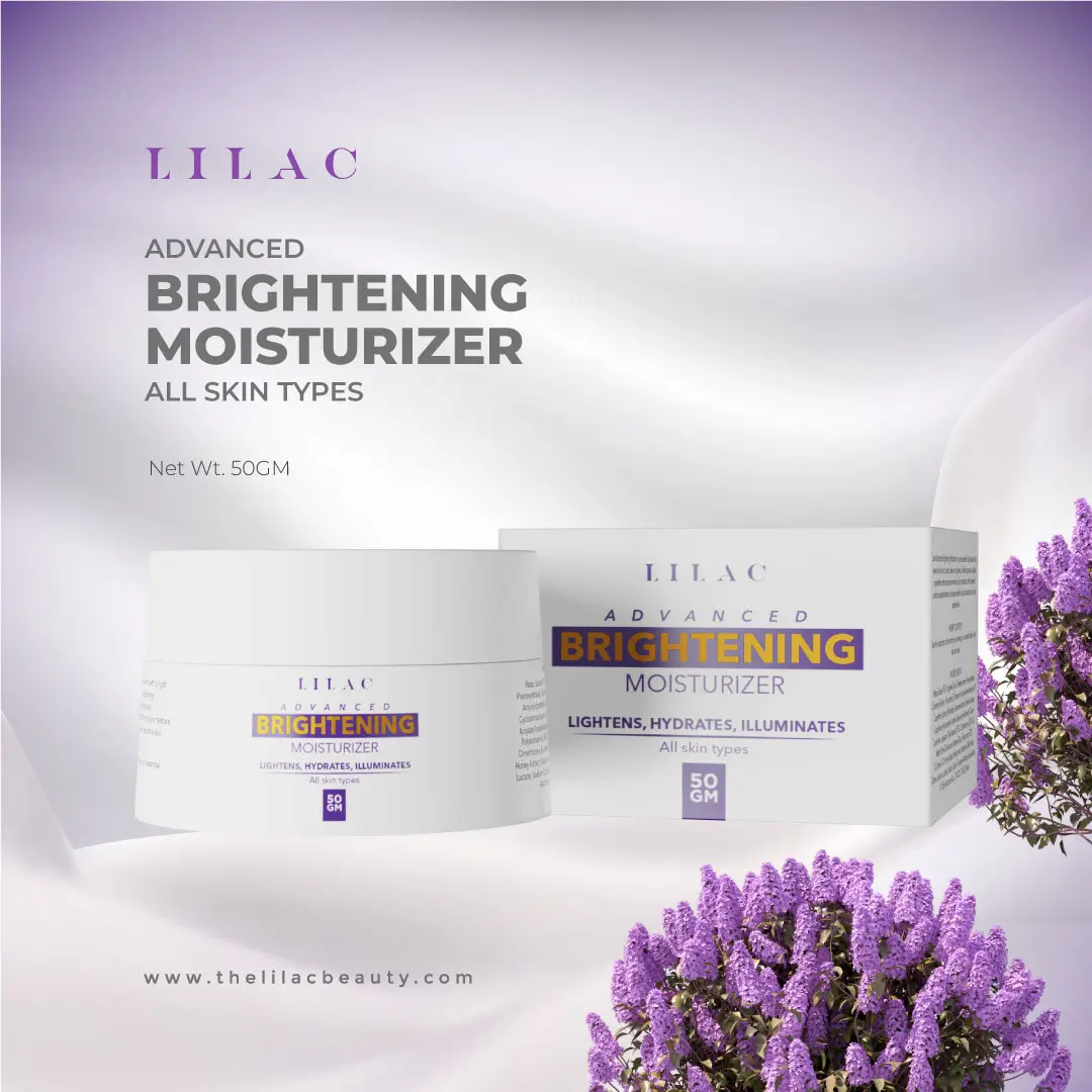 Lilac Advanced Brightening Moisturizer All Skin Types- 50gm