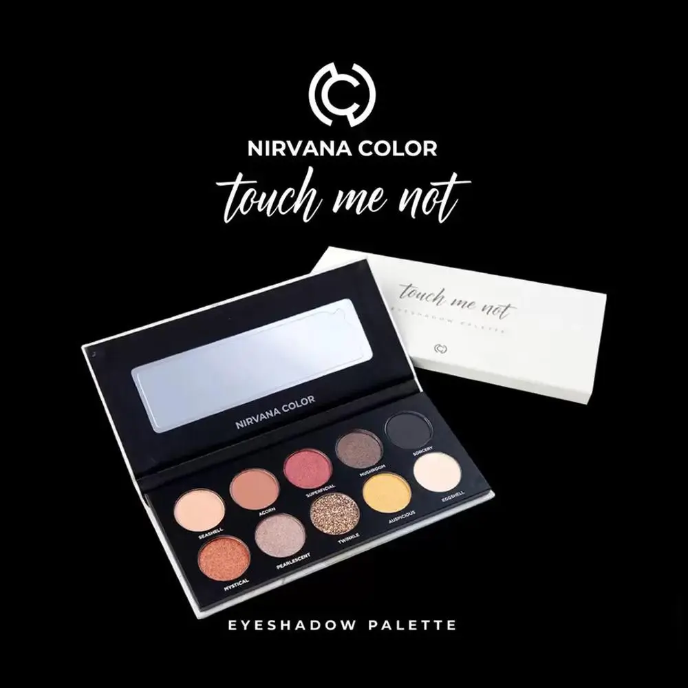 Nirvana Color Eye shadow Palette- Touch Me Not (15gm)