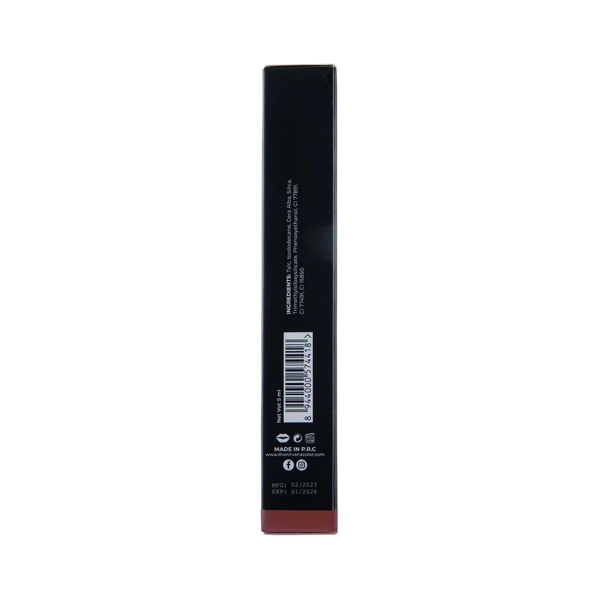 Nirvana Color Liquid Matte Lipstick- Timeless L02 (5ml)