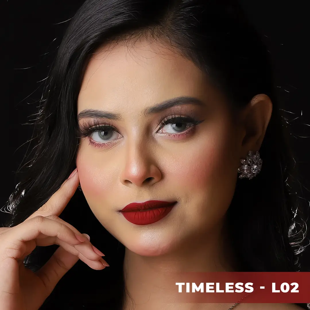 Nirvana Color Liquid Matte Lipstick- Timeless L02 (5ml)