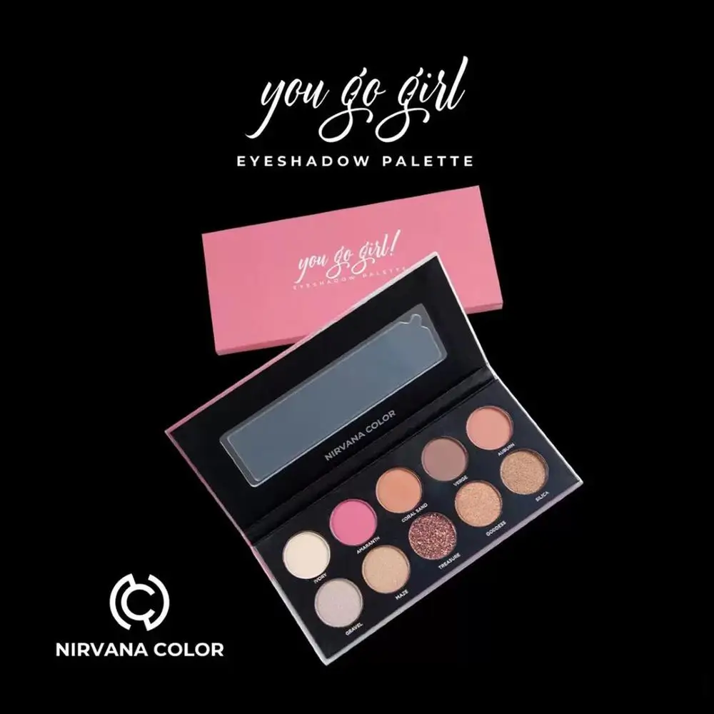 Nirvana Color Eye shadow Palette- You Go Girl (15gm)