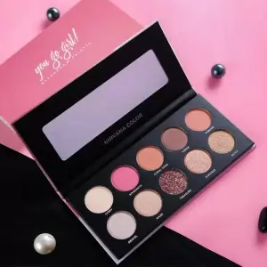 Nirvana Color Eye shadow Palette- You Go Girl (15gm)