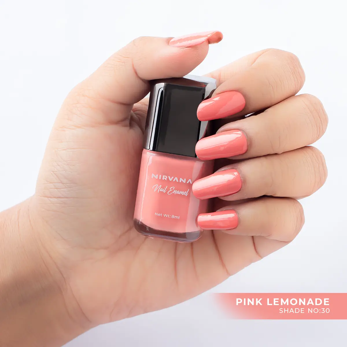 Nirvana Color Nail Enamel- Pink Lemonade 30 (8ml)