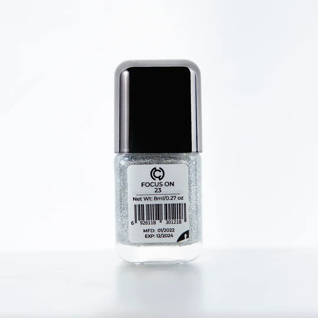 Nirvana Color Glitter Nail Enamel- Focus On 23 (8ml)
