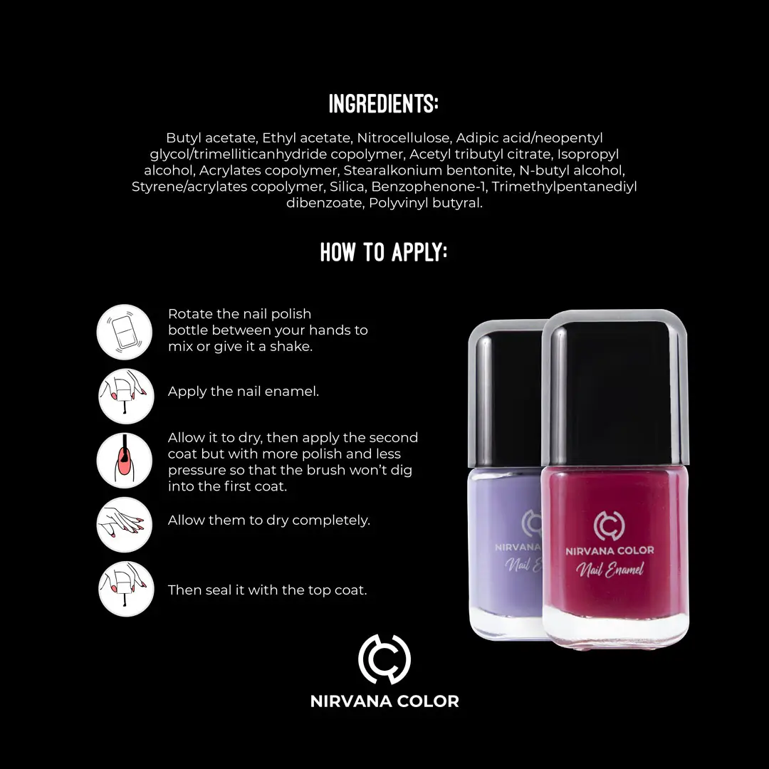Nirvana Color Nail Enamel Lemon Crush 13 (8ml)