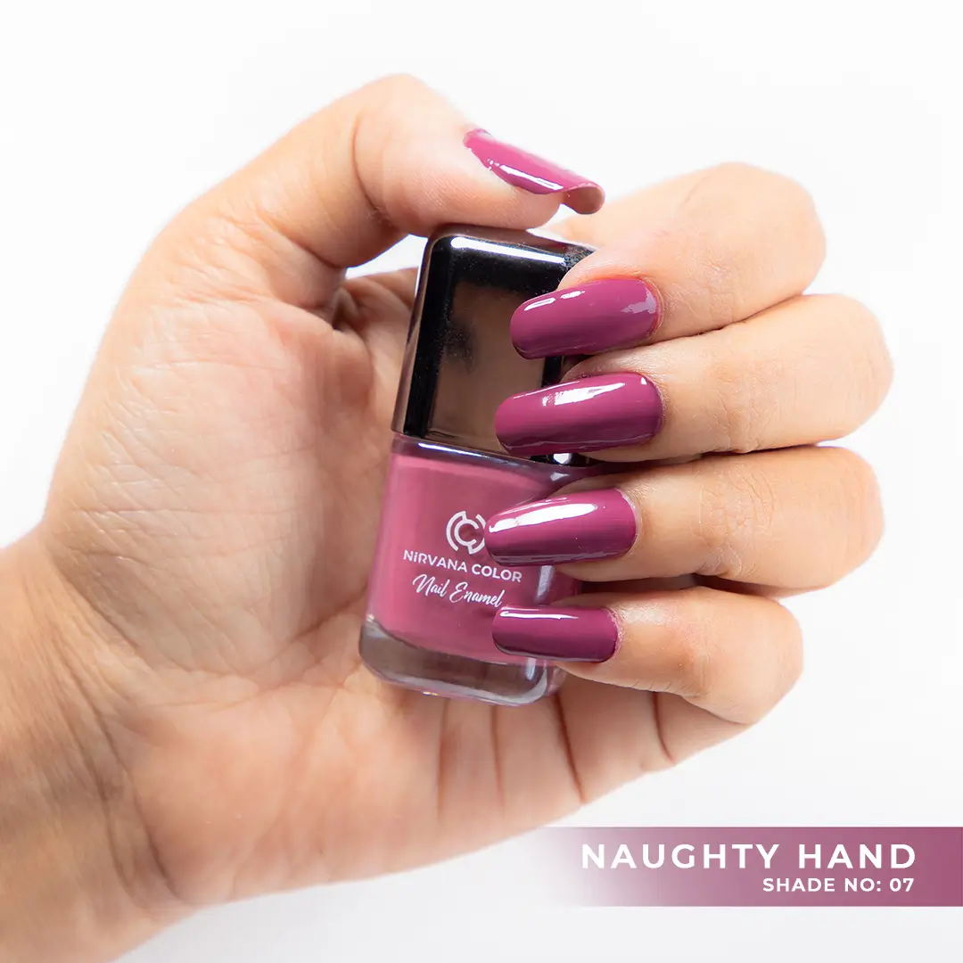 Nirvana Color Nail Enamel- Naughty Hand 07 (8ml)