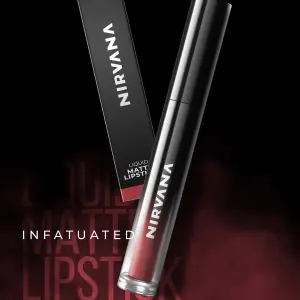 Nirvana Color Liquid Matte Lipstick- Infatuated L03 (5ml)