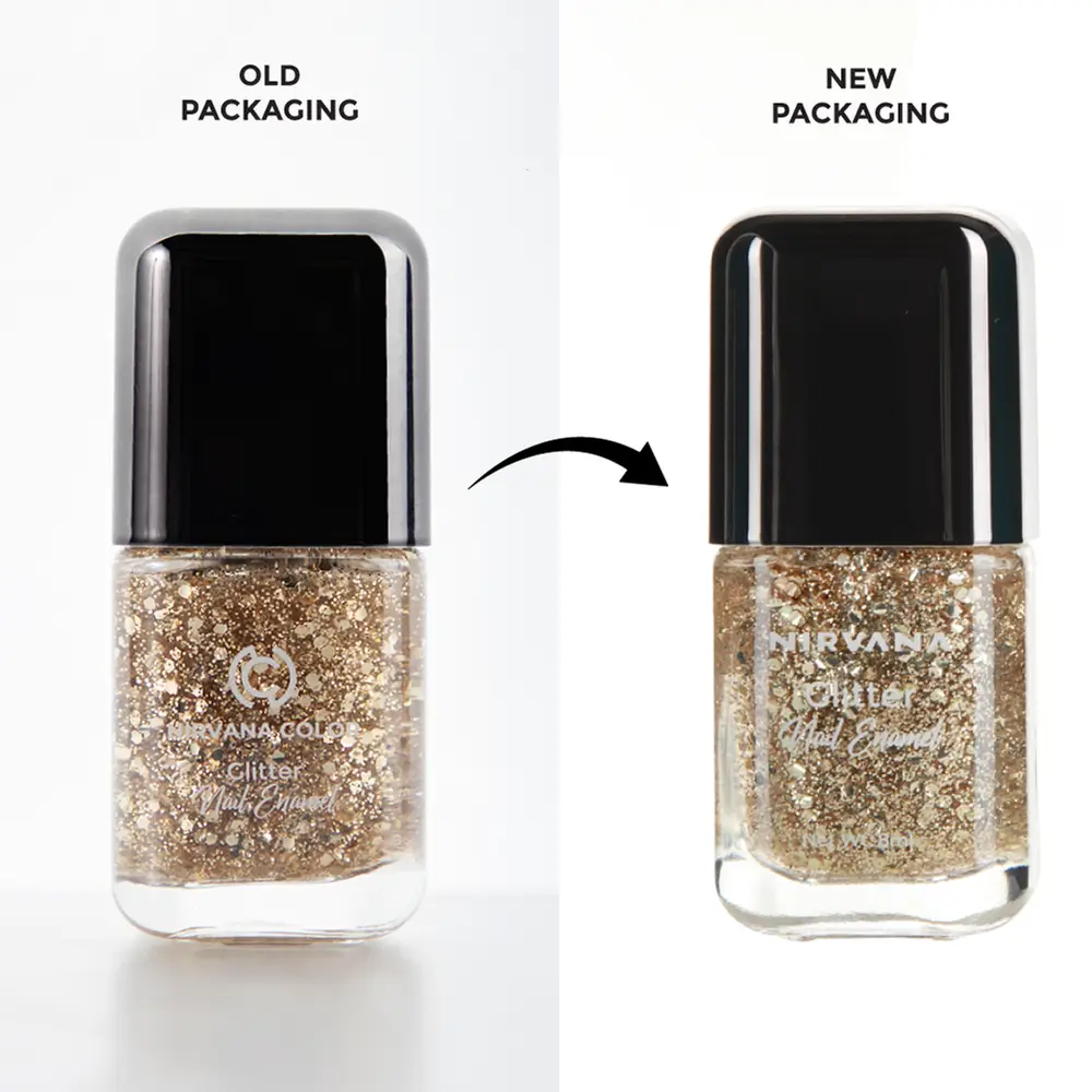 Nirvana Color Glitter Nail Enamel- Shiny Hand 22 (8ml)