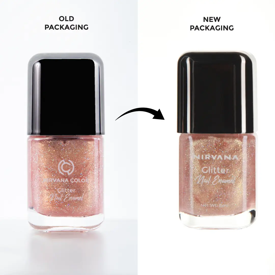 Nirvana Color Glitter Nail Enamel- Hold Me 24 (8ml)