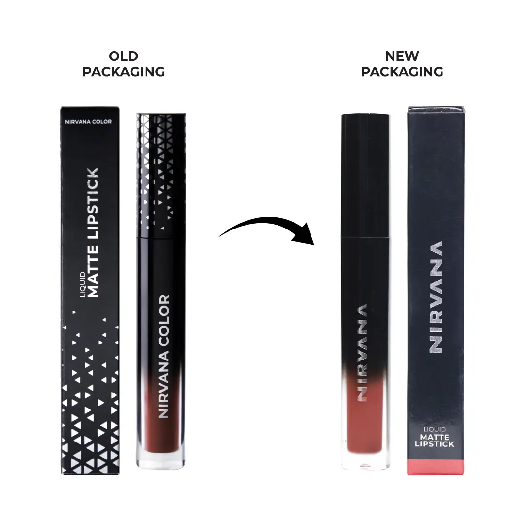 Nirvana Color Liquid Matte Lipstick- Kiss me L01 (5ml)
