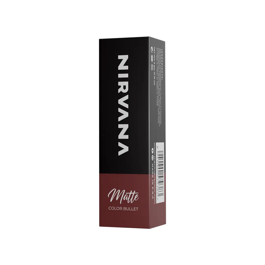 Nirvana Color Matte Bullet Lipstick- Burnt Sienna B02 (5gm)
