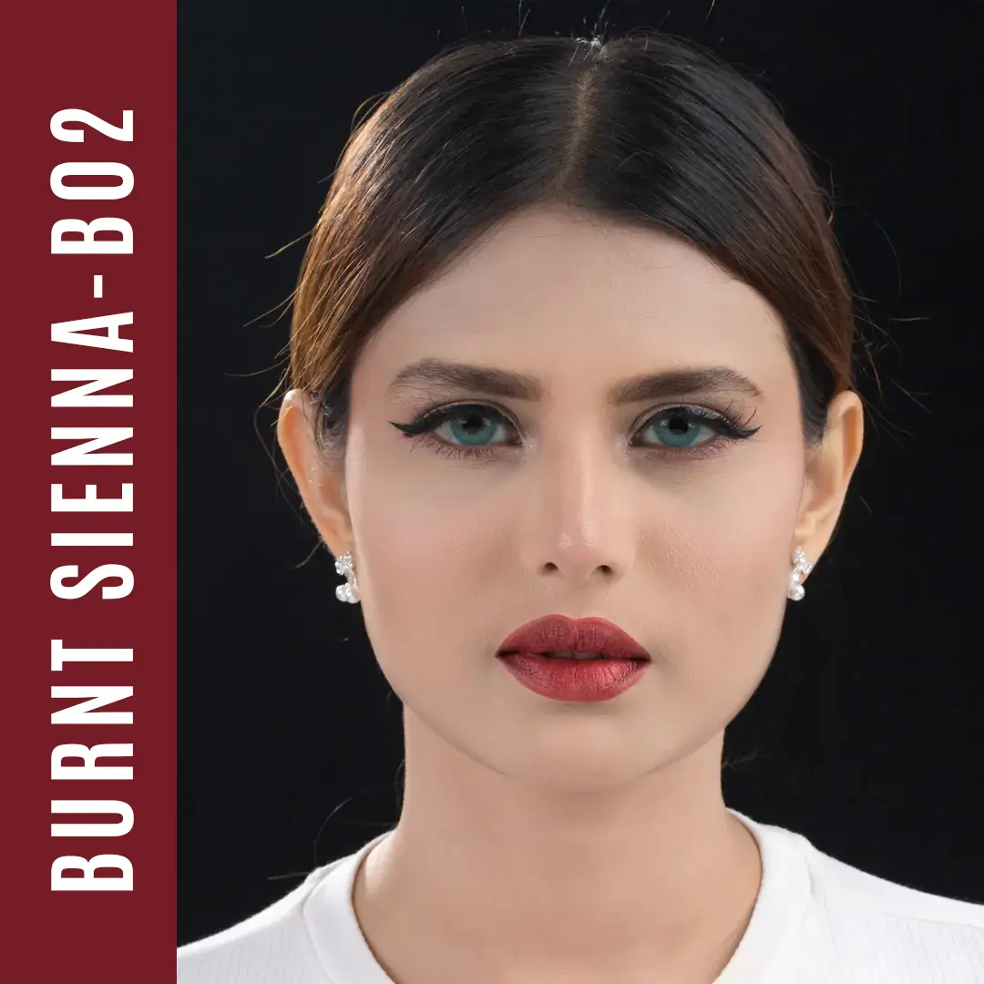 Nirvana Color Matte Bullet Lipstick- Burnt Sienna B02 (5gm)