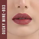 Nirvana Color Matte Bullet Lipstick- Dusky Wine B03 (5gm)