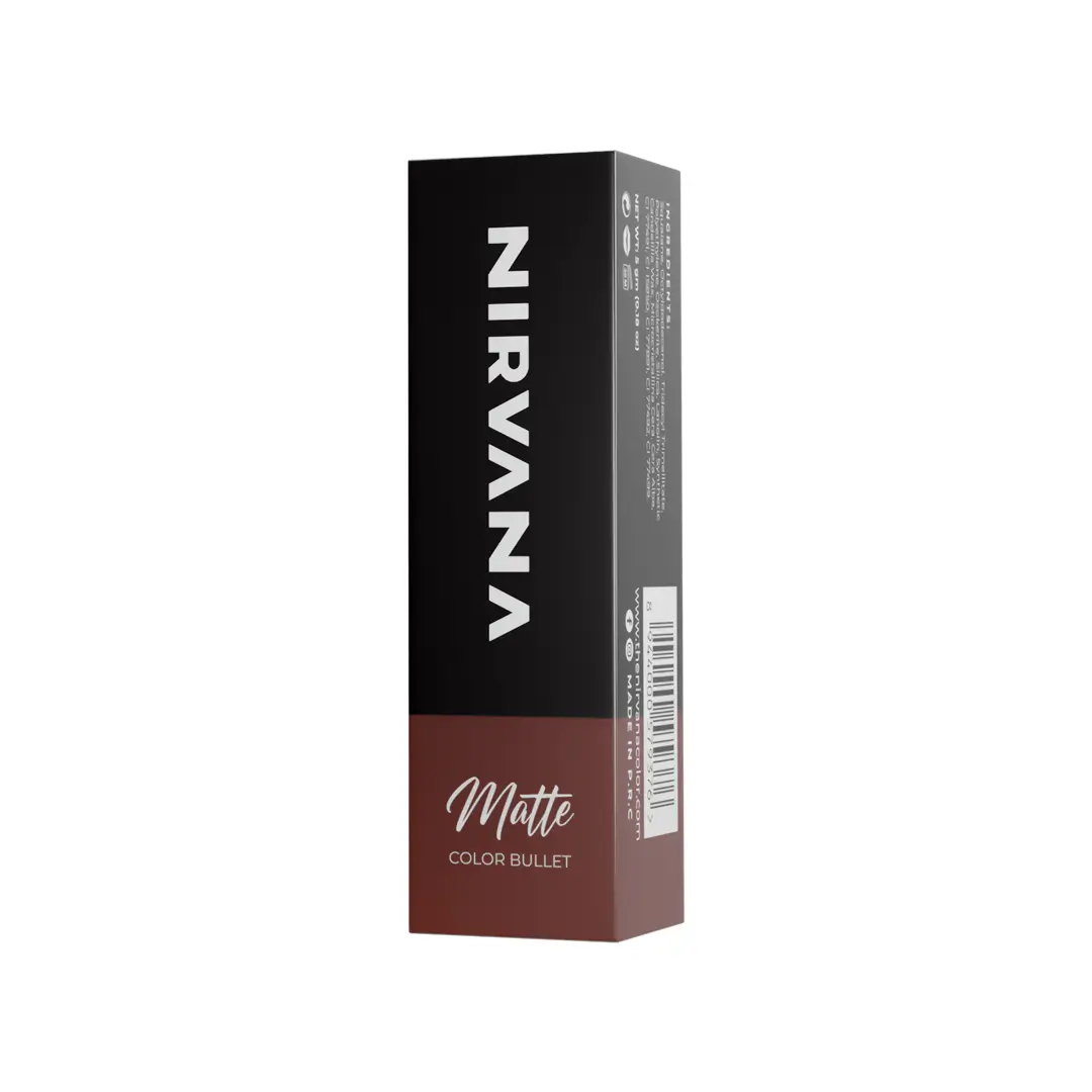 Nirvana Color Matte Bullet Lipstick- Brick Brown B05 (5gm)