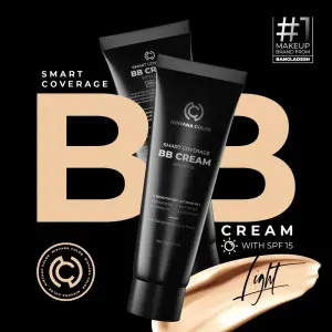 Nirvana Color Smart Coverage Bb Cream With Spf 15- Light (30ml)