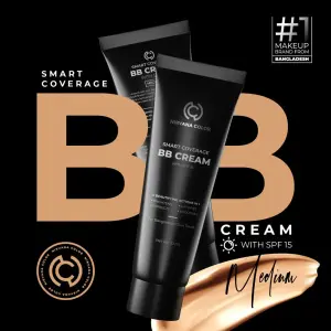 Nirvana Color Smart Coverage Bb Cream With Spf 15- Medium (30ml)