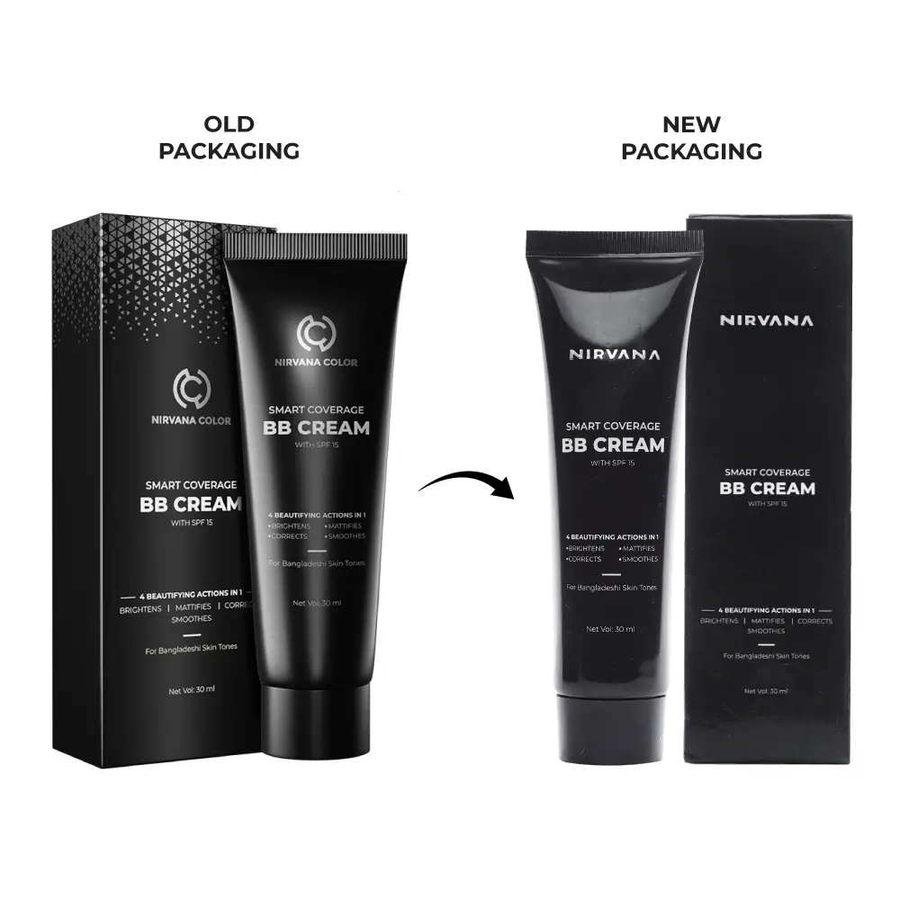 Nirvana Color Smart Coverage Bb Cream With Spf 15- Medium (30ml)