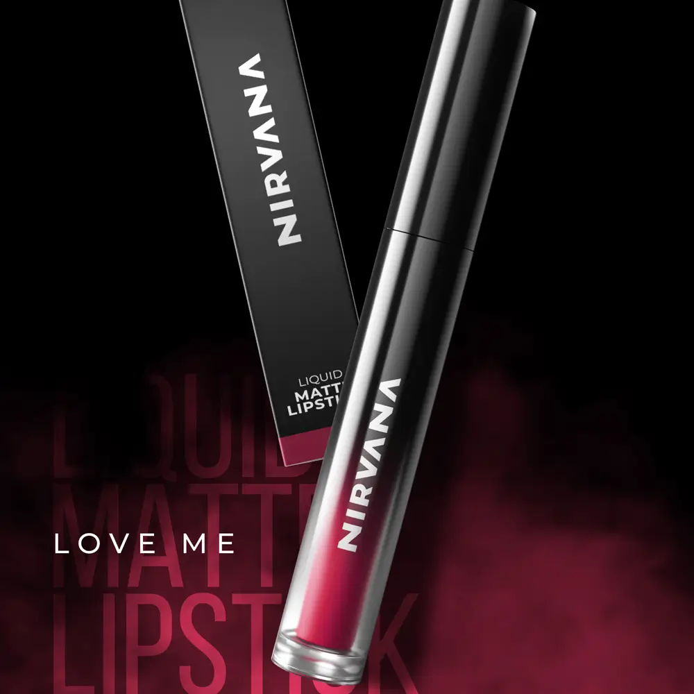 Nirvana Color Liquid Matte Lipstick- Love me L04 (5ml)