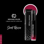 Nirvana Color Liquid Matte Lipstick- Sweet Raisin (5ml)
