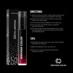 Nirvana Color Liquid Matte Lipstick- Sweet Raisin (5ml)