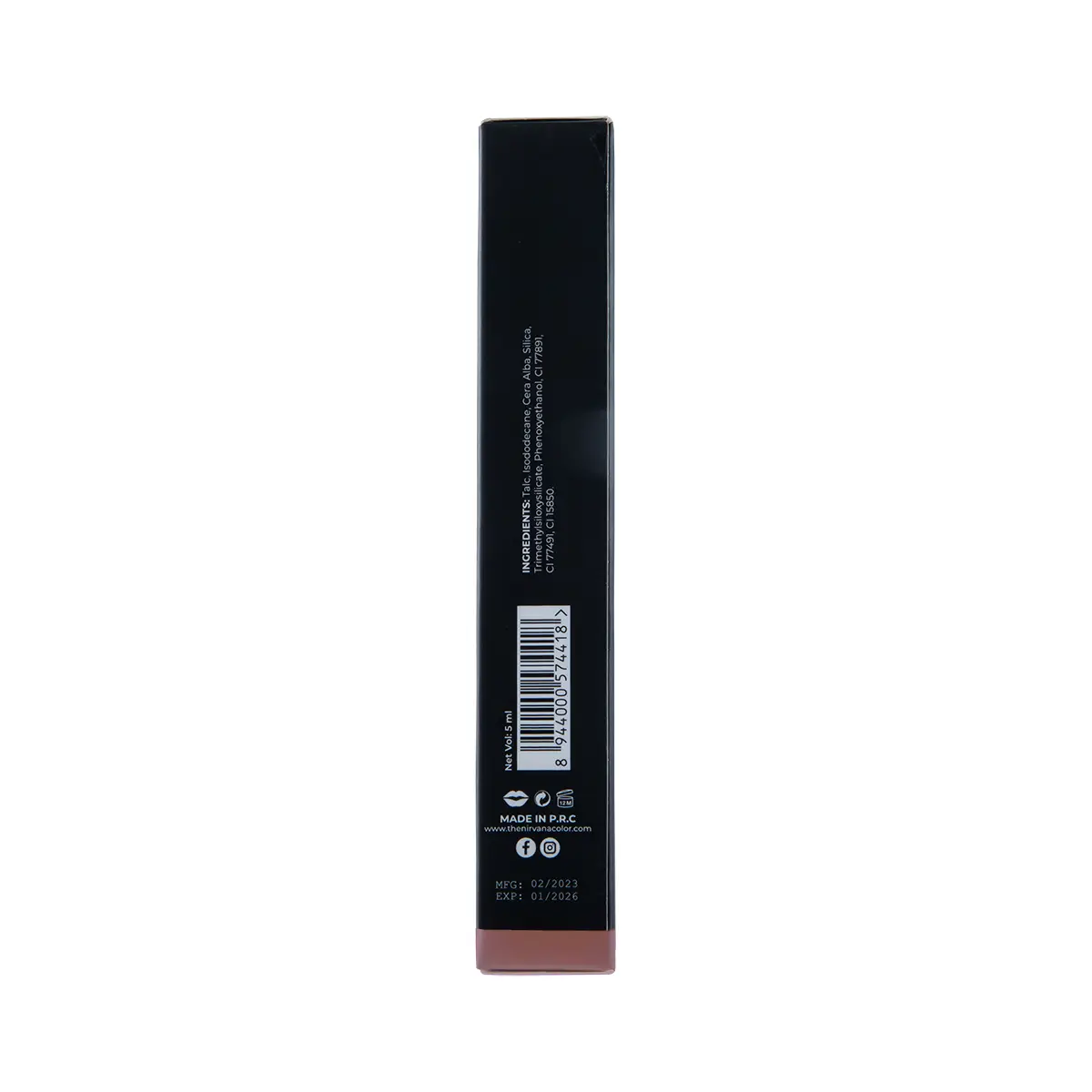 Nirvana Color Liquid Matte Lipstick- Sweet Sin L06 (5ml)