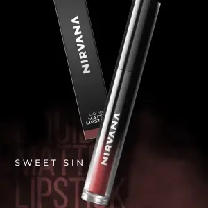 Nirvana Color Liquid Matte Lipstick- Wild Red (5ml)