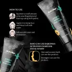 Rajkonna Activated Charcoal Facial Wash With Honey Extract- 100ml
