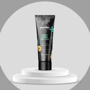 Rajkonna Activated Charcoal Facial Wash With Honey Extract- 100ml