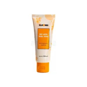 Rajkonna Rice Water Facial Scrub With Tangerine Extract- 100ml