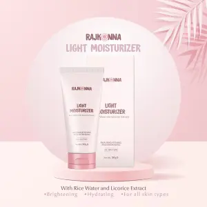 Rajkonna Light Moisturizer With Rice Water And Licorice Extract- 50gm