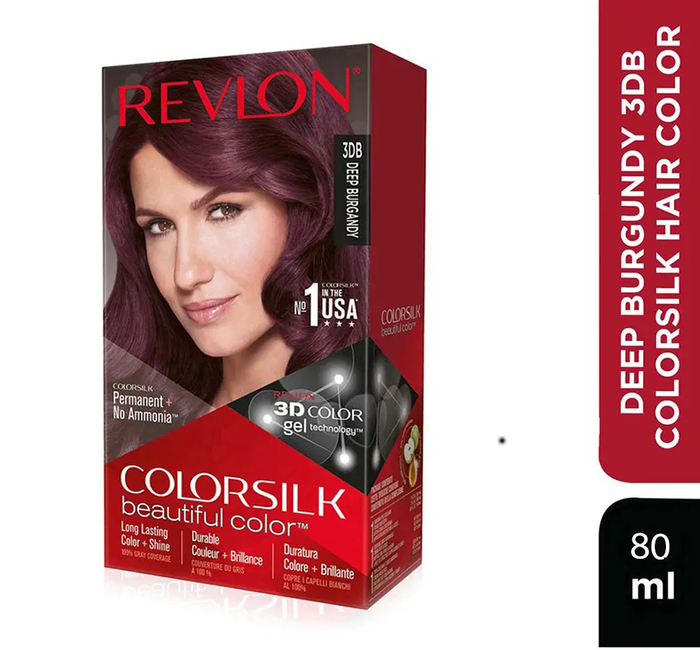 Revlon Color Silk Deep Burgundy 3Db- 80ml