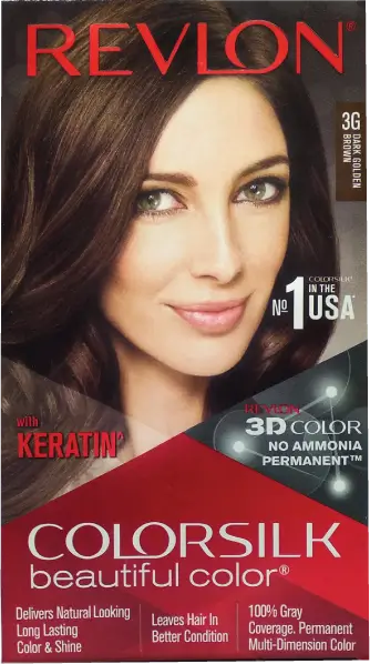 Revlon Color Silk Dark Golden Brown 3G- 80ml