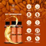 Skin Cafe Beauty Grade 100% Pure Sweet Almond Oil- 120ml