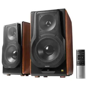 Edifier S3000MKII Premium 2.0 Bookshelf Speaker Brown
