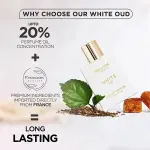 Bella Vita White Oud Unisex Perfume (Eau De Perfume)- 100ml