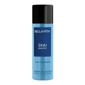 Bellavita SKAI Aquatic Fine Fragrance Luxury Body Spray for Men & Women- 150ml
