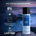 Bellavita SKAI Aquatic Fine Fragrance Luxury Body Spray for Men & Women- 150ml