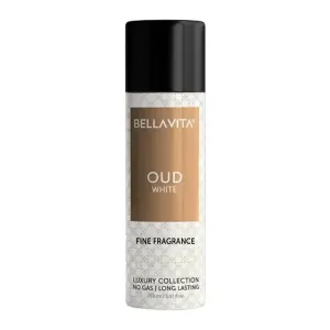 Bellavita OUD White Fine Fragrance Luxury Body Spray for Men & Women- 150ml