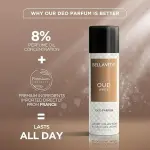 Bellavita OUD White Fine Fragrance Luxury Body Spray for Men & Women- 150ml