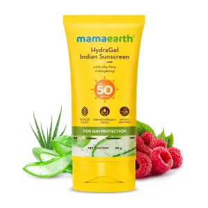 Mamaearth HydraGel Indian Sunscreen Cream SPF 50 PA++ Sun Protection- 50gm