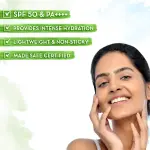 Mamaearth HydraGel Indian Sunscreen Cream SPF 50 PA++ Sun Protection- 50gm