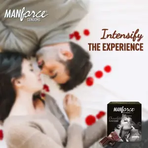 Manforce Chocolate Condom- 3pcs