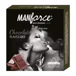 Manforce Chocolate Condom- 3pcs