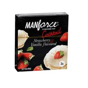 Manforce Cocktail Condom- 3pcs