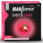 Manforce Litchi Condom- 3pcs