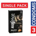 Manforce Stamina (Orange) Condom- 3pcs