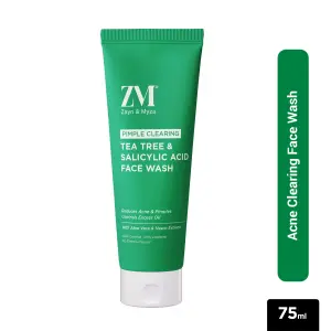 ZM Tube Face Wash 75ml Tea Tree & Salyicylic Acid