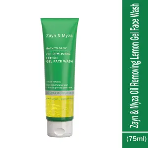 ZM Oil Removing Gel Face Wash 75ml Lemon & Salicylic Acid