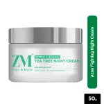 ZM Night Cream 50gm Tea Tree & Salicylic Acid
