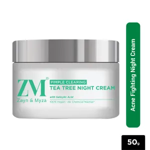 ZM Night Cream 50gm Tea Tree & Salicylic Acid
